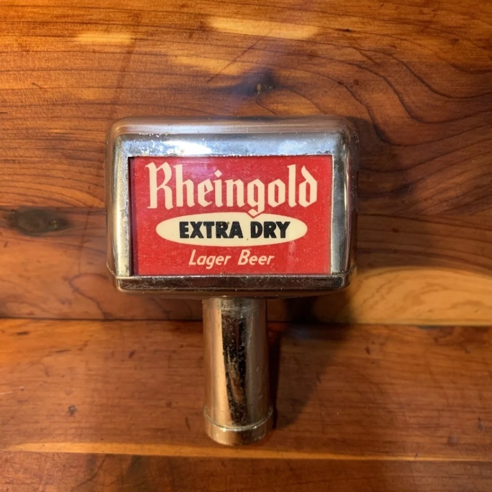 Rheingold Lager Beer Tap Handle - Picture 1 of 5